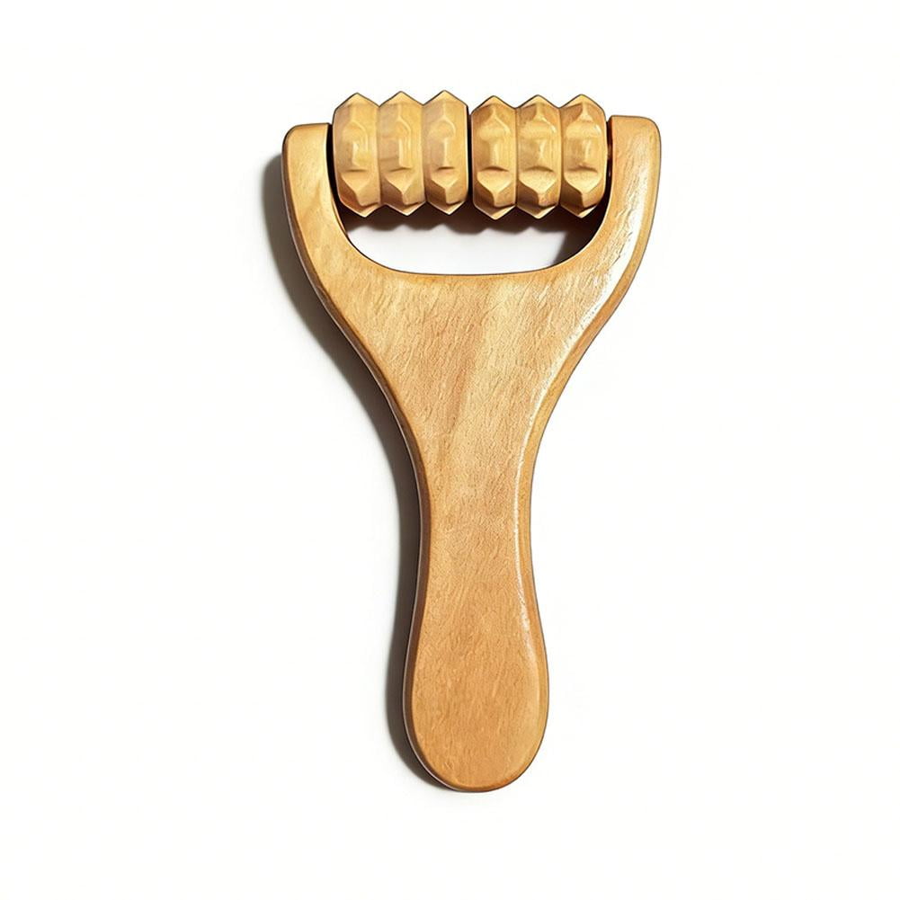 Wooden Massage Roller,Relax Multi-Functional Handheld Wooden Total Body Massager,Wood Roller Massager Tool Massage Ball Rollers for Foot Shoulder Neck and Waist Relaxation
