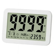 ZPAQI Large Screen Electronic Countdown Digital Timers 9999-Days Count Down Clock