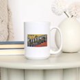thumbnail image 3 of 15 fl oz Ceramic Mug, Greetings from Billings, Montana, Dishwasher & Microwave Safe, 3 of 5