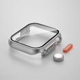 thumbnail image 1 of Carcasa Rígida Para PC Con Vidrio Templado Compatible Con Apple Watch Series 8 7 45mm Para iWatch 4 5 6 se 44mm Protector De Pantalla Accesorios De Actualización Gao Jiahui unisex, 1 of 2