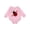 AD-Pink, variant on Ladybug Lover Red and Black Baby Fleece Bodysuit