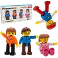 thumbnail image 1 of PicassoTiles Magnetic 4 Family Action Figures Toddler Toy Ma PicassoTiles PicassoTiles, 1 of 2