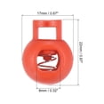 thumbnail image 2 of 22mm Cord Locks Set Multicolor Ball Spring Toggle Stopper for Drawstring Bag Shoelaces, 100 Pack, 2 of 5