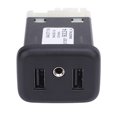 thumbnail image 2 of Adaptador De Entrada Auxiliar De Puerto USB Dual, Conector Auxiliar De Puerto USB, Adaptador De Entrada Auxiliar 13519224 Plug And Play Resistente Para CT6 CTS, 2 of 7