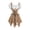 Khaki, variant on FNFYFH Renaissance Costume Women Corset Dress Mini Fairy Dresses Vintage Gothic Cosplay Dress Dirndl Dresses for Halloween Carnival
