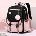 thumbnail image 2 of Backpack,School Bag for Primary Elementary Teenage, Middle Students Bookbag, Kawaii School Backpacks/Pink, 2 of 6