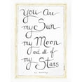 thumbnail image 3 of Shamp, Cindy 14x18 Black Modern Framed Museum Art Print Titled - Sun and Moon, 3 of 5