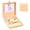 Style A, variant on Wooden Wedding Money Present Box with Greeting Card and Dried Flowers Wedding Cash Present Box for Bride and Broom 5.5x5.5x1 in