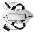 thumbnail image 4 of Fotbe Pirate Skull And Anchor Bolsa Tote Estética de Lona con Estampado para Mujer - Bolsa Reutilizable de Hombro Casual para Vacaciones, Compras, Trabajo y Gimnasio, 4 of 8