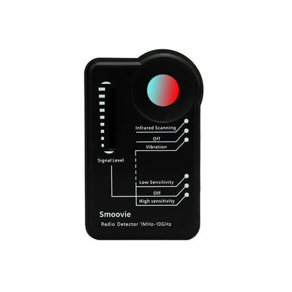 Amdohai Radio Detector Multifunctional Wireless Broadband Signal Detector RF Bug Detector Security Pinhole Camera Detector Finder Detector Anti-Positioning Anti-Bugging
