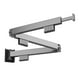 thumbnail image 1 of Wosthever Tendedero de ropa plegable triple montado en la pared, colgador de ropa para cuarto de , ahorro de espacio, montado en la pared gris Triple pliegue, 1 of 6