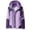 Purple, variant on BLTIBY Waterproof Rain Jacket Hooded for Women Fall Winter Solid Colour Drawstring Lightweight Outdoor Raincoat with Pockets for Hiking Navy XXL