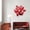 B, variant on Self Adhesive Mirror Acrylic Wall Stickers, Peel and Stick 3D Removable Home Decoration Decals for Living Room Bedroom, Geometric Design, Easy to Apply and Remove