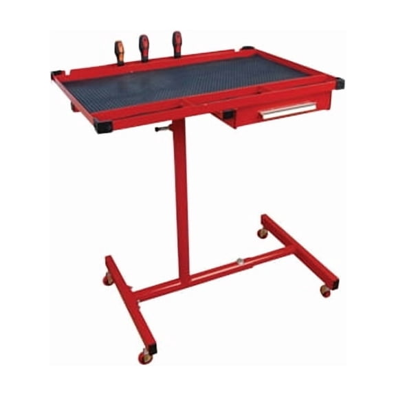 ATD Tools 7012 Heavy-Duty Mobile Work Table with Drawer Red ATD-7012