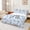 Blue A, variant on Feelyou Honeycomb Letter Queen Sheets for Kids, Kawaii Football Print Queen Sheet Sets, 4 Pieces, 1 Flat Sheet, 1 Fitted Sheet and 2 Pillowcases