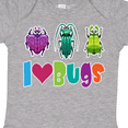 thumbnail image 4 of Inktastic I Love Bugs Boys or Girls Baby Bodysuit, 4 of 5