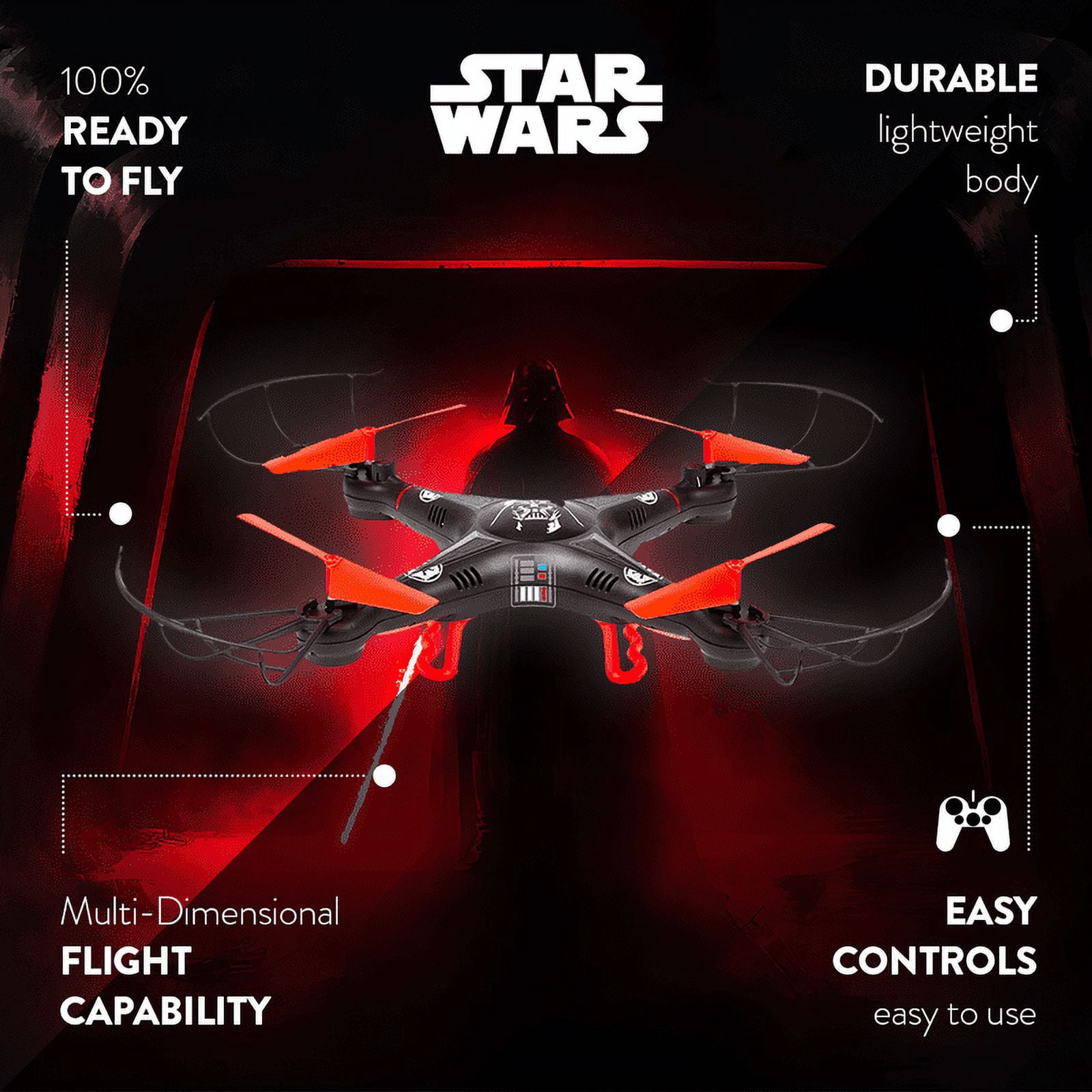 Star Wars Darth Vader 2.4GHz 4.5CH RC Quadcopter