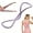 Purple 15p, variant on Luminousdo Resistance Bands for Women, Figure 8 Exercise Bands with Non-Slip Handles 15/25/35 lbs for Arm, Back Toning, Yoga, Physical Therapy, Home Gym Workout Equipment