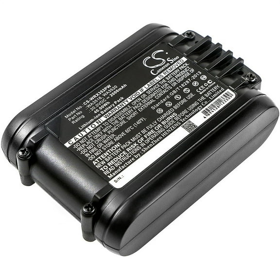 2000mAh Worx WA3549.1 RW9351.1 WA3556 WA3551 WA3641 WA3572 WA3551.1 Battery for RK2860K2 RK2800K
