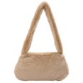 thumbnail image 1 of Vintage Female Shoulder Underarm Bag Animal Pattern Plush Portable Mini Purses, 1 of 4