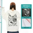 Cartoon Hello Kitty Hoodie Women Fashion Brand Lazy Sanrio Hellokitty
