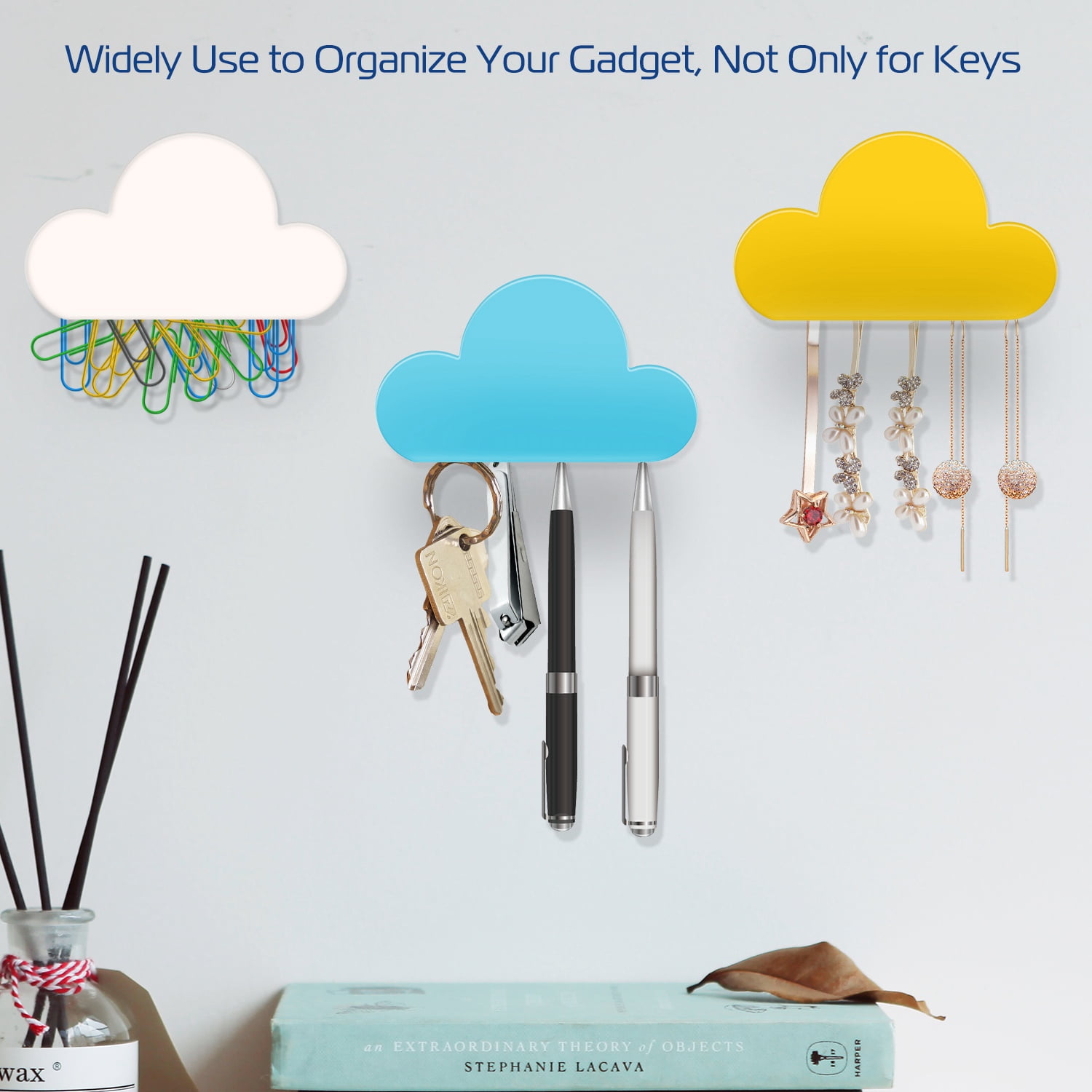 adhesive key holder