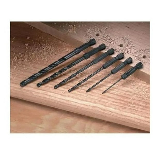 Kit De Brocas Zanco Hexagonal 1 4 6 Piezas Dewalt Dw2551 DeWalt DW2551 Bodega Aurrera en linea