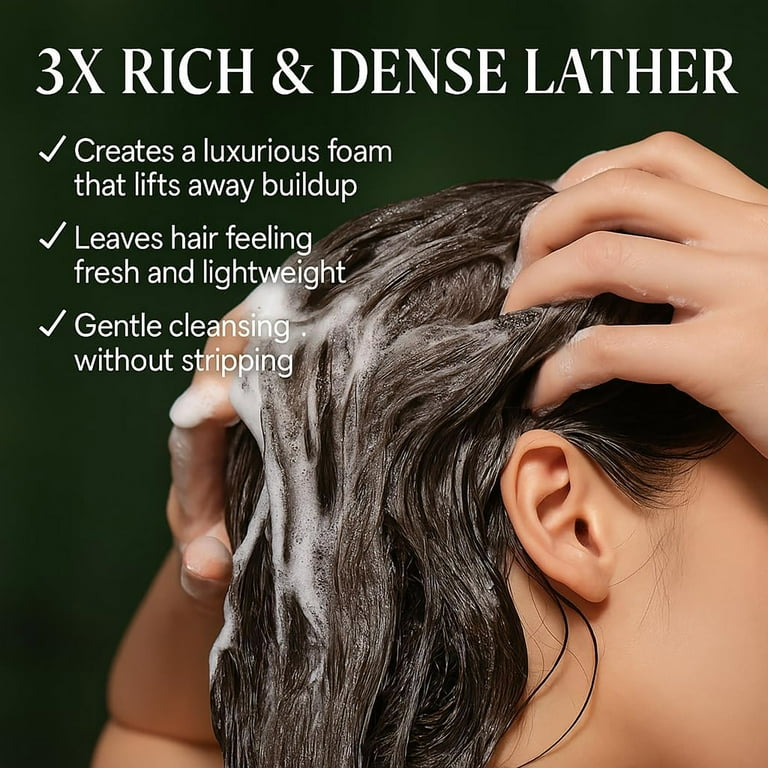 Nature Seven Green Soap Shampoo, Nature Triangle Shampoo Bar