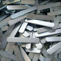 LULULION 4pcs Weight Bearing Vest Steel Silver Fitness Equipment Gym Workouts