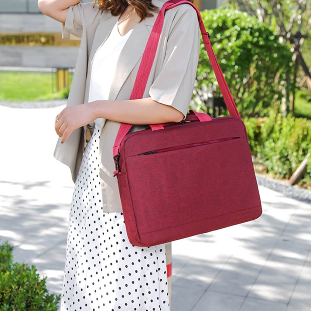 Yokua 15.6inch Laptop Bag Computer Shoulder Bag for Women Men Briefcase Handbag