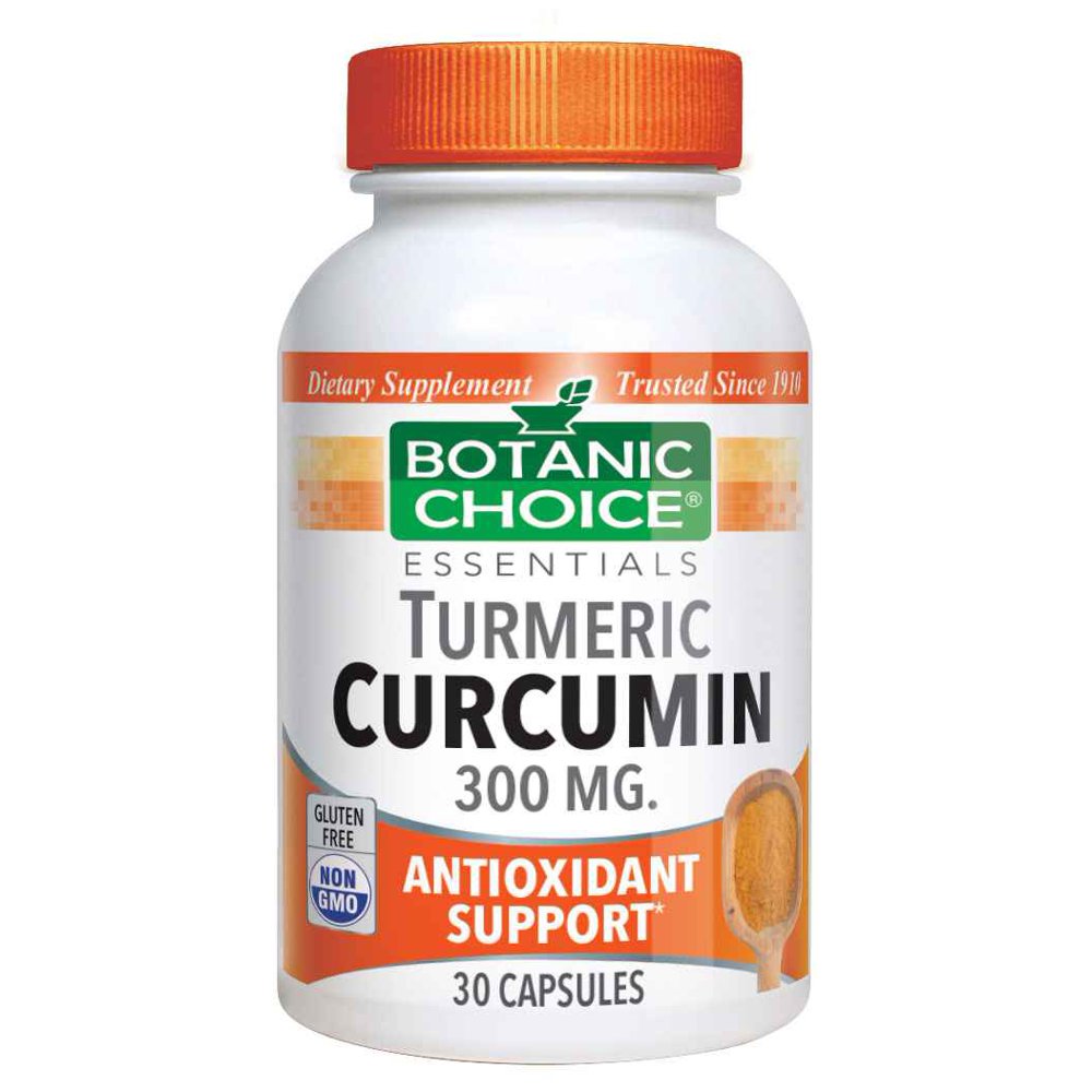 Botanic Choice Curcumin 300 mg.,30 capsules