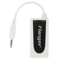 thumbnail image 1 of Flanger FC-21 Guitar Connector Converter Electric Guitar Bass to Mobile Phone Tablet Adapter Compatible with iPhone/iPad Android Smartphone Tablet with 3.5mm Audio Plug, 1 of 6
