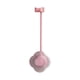 thumbnail image 1 of Soporte para secador de pelo de pared, adhesivo para baño, sin necesidad de taladrar. rosa redondo, 1 of 8