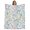 LightSkyBlue, variant on Pink Blue Yellow Flowers Throw Blanket, Flannel Fleece Blanket with Striped Design for Couch, Watercolor Botanical Floral Soft Breathable All Season Plush Blankets for Sofa Chair Travel 32"x48"