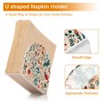 thumbnail image 5 of Yayeee Napkin Holder for Table Kitchen Paper Tissue Organization, Watercolor Leaves, 5 of 8