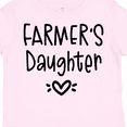 thumbnail image 4 of Inktastic Farmer's Daughter Heart Design Girls Toddler T-Shirt, 4 of 5