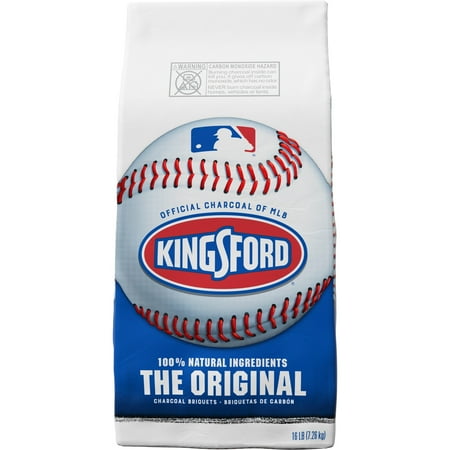 Kingsford Original Charcoal Briquettes 16 Pound Major League Baseball Limited Edition Bag