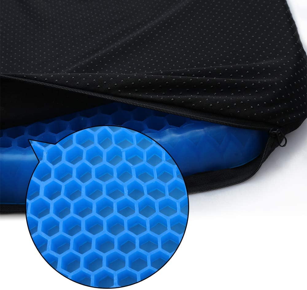 Cooling Gel Seat Cushion Egg Sitter Pad for Car Office Chair Wheelchair