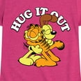 thumbnail image 3 of Garfield - Hug It Out - Toddler & Youth Girls Short Sleeve Graphic T-Shirt, 3 of 5