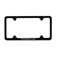 thumbnail image 1 of Soporte de Placa de Matrícula Slimline Porsche Negro de Acero Inoxidable, 1 of 1