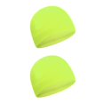 thumbnail image 4 of Minnieouse Gorro de exterior para mantener el calor Sombreros de mujer flexibles Accesorio de ropa práctico Sombrero para adultos con diseño de color Verde fluorescente 2piezas Minnieouse CBP340923, 4 of 6