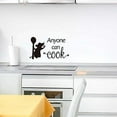 thumbnail image 3 of Fymlhomi Wall Sticker,Kitchen Mouse Anyone Can Cook Wallpaper Removable Art DIY Wall Decals Poster for Kids Room Home Bedroom Living Children Decor Wall Murals, 3 of 5