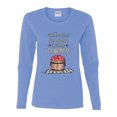 thumbnail image 2 of We Couldnâ€™t Have Picked a Better Teacher Apple Basket Pop Culture Womens Graphic Long Sleeve T-Shirt, Light Blue, 2XL, 2 of 3