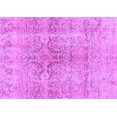 thumbnail image 1 of Ahgly Company Machine Washable Indoor Rectangle Persian Purple Bohemian Area Rugs, 2' x 3', 1 of 4