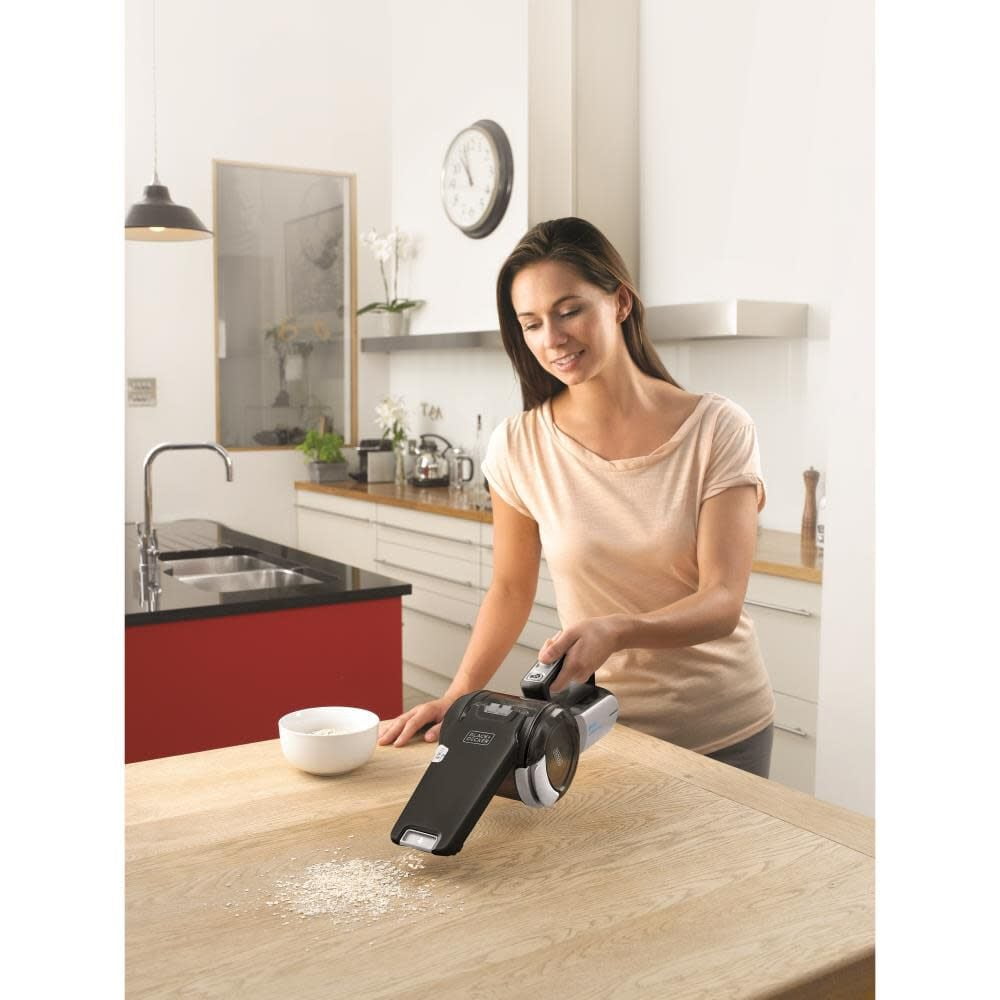 BLACK+DECKER dustbuster 20V MAX Lithium-Ion Pivot Vac Cordless Hand Vacuum, BDH2000PLA