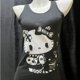 thumbnail image 2 of Camiseta sin mangas original de Sanrio Hello Kitty Y2k para mujer, accesorios Y2k, ropa para mujer, linda camiseta corta blanca, ropa de moda coreana, 2 of 4