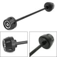 thumbnail image 3 of Front Axle Fork Sliders Crash Bobbins, Black, Fit for Ducati Scrambler All Models, 3 of 5