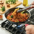 thumbnail image 3 of KitchenAid Nitro Carbon Steel 10"/25cm Stir Fry Gray, 3 of 5