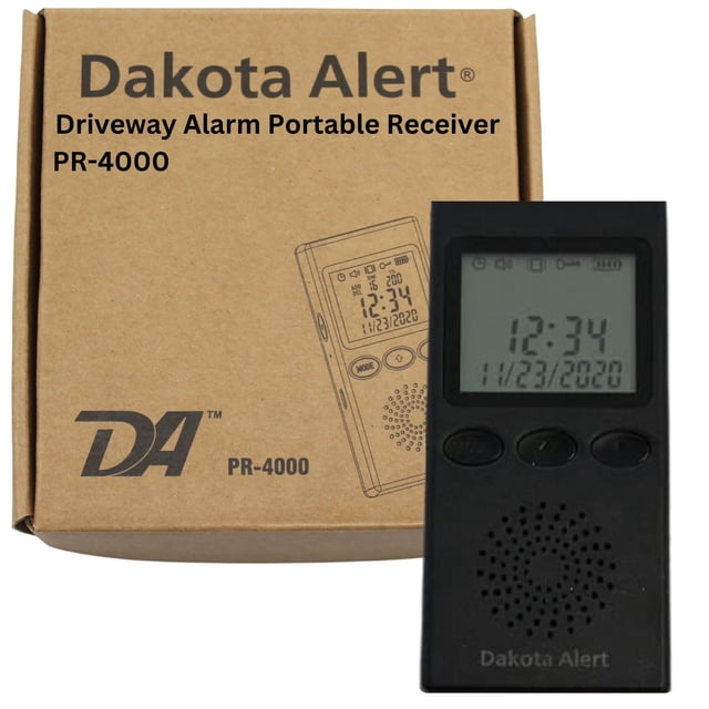 Receptor portátil Dakota Alert PR-4000 Wireless Driveway