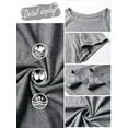 thumbnail image 6 of Xuanfei Women Round Neck Floral Daisy Print Short Sleeve T-Shirt, 6 of 6